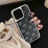Electroplated silver large hole two-in-one transparent hydrogel shell [gilt dot little love]