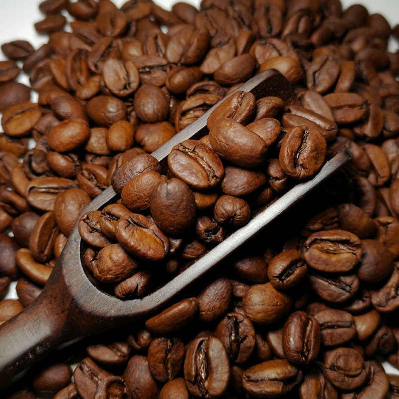 Near-Expiry Coffee Processed Yunnan Arabica Coffee Beans Roasted Italian Espresso Freshly Ground Pure Black Coffee Powder 454g