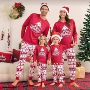 亲子圣诞圣诞节pyjamas睡衣