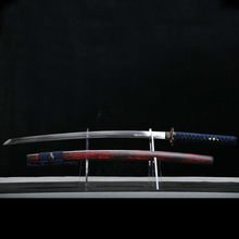 龙泉市刀剑1060钢武士刃日式指挥刀一体宝剑居合刀跨境批发未开刃