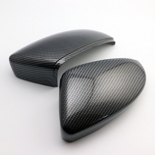 In stock suitable for Passat B7 Jetta MK6 beetle carbon fiber pattern rearview mirror shell rearview mirror shell
