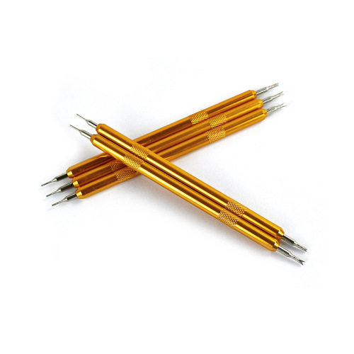 Watch repair tools, watch strap installation and removal tools, watch strap replacement tools, double-headed earrings, aluminum alloy earring forks
