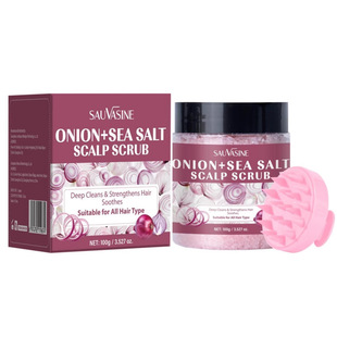 Cross-Border New Product Sauvasine Scalp Scrub Onion + Sea Salt 100g