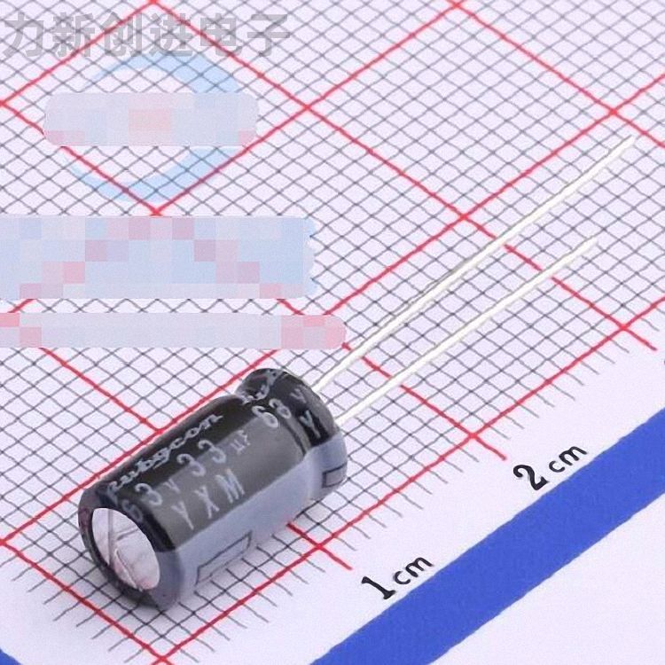 63YXM33MEFC6.3X11描述33uF 63V电解电容器