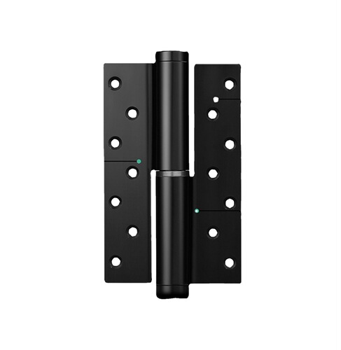 Invisible door aluminum alloy spring hydraulic hinge Household wooden door mute buffer automatic door closing positioning hinge