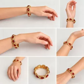 项链;耳钉;手链