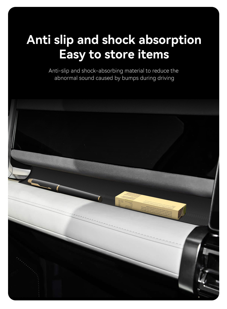 Suitable for 24-26 models of JAECOO J6 co-pilot dashboard storage mat ICAR 03 silicone protective anti-slip mat