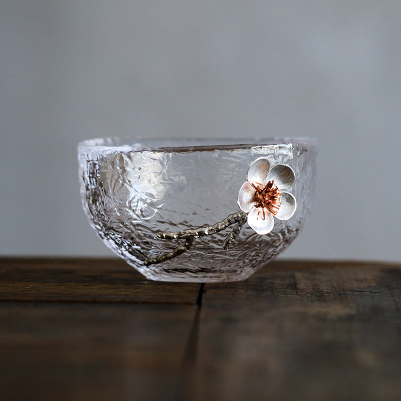 Vidrio Flor de Estaño N ° 3 Taza