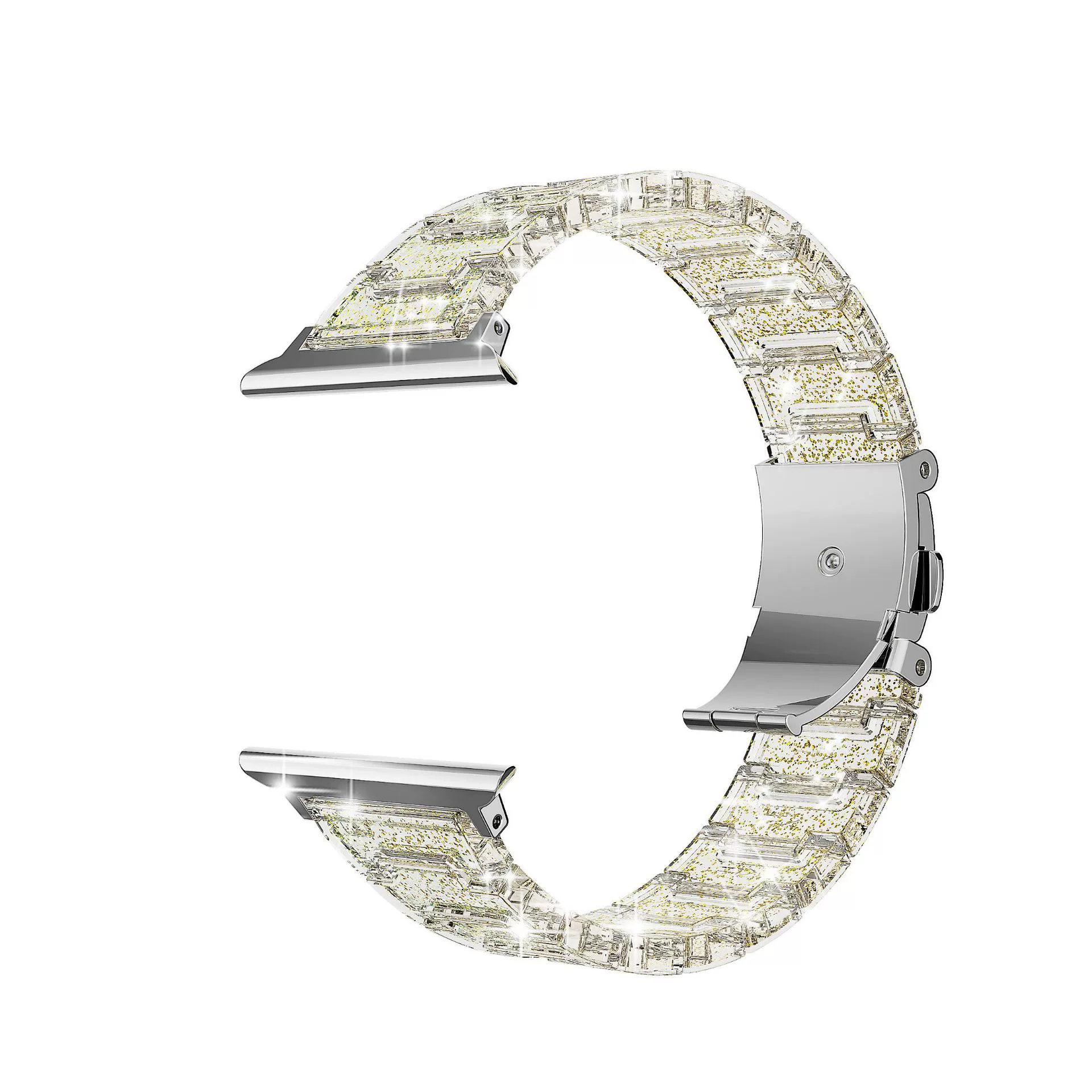 Apple, transparent watch strap