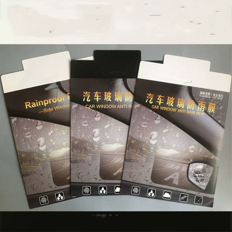 Автомобильные окна для защиты от дождя и противотуманной пленки для упаковки бумажных пакетов для различных типов автомобильных окон