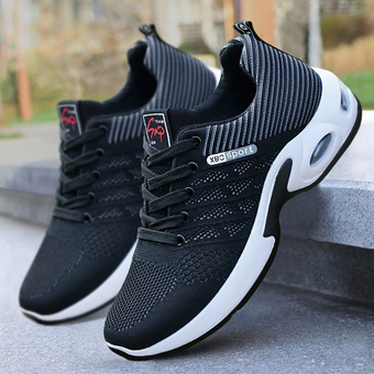 鞋子男2025新款外贸跨境男鞋系带跑步鞋大码sneakers休闲运动鞋男
