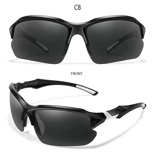 C8 black and white frame gray film