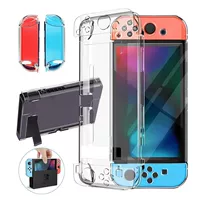 Прозрачный кристаллический чехол для Nintendo SWITCH, защитная пластиковая оболочка, защитный чехол для Switch