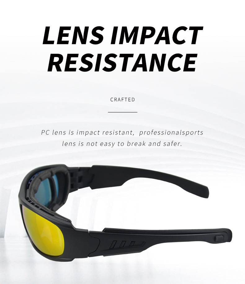 CS Field Anti impact Exercise Tactical Goggles Explosion proof Safety Sports Shooting Glasses_voghion.com