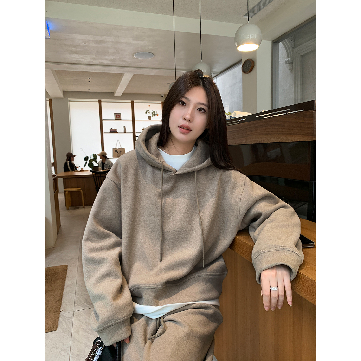 11228 oatmeal sweatshirt (plus fleece)