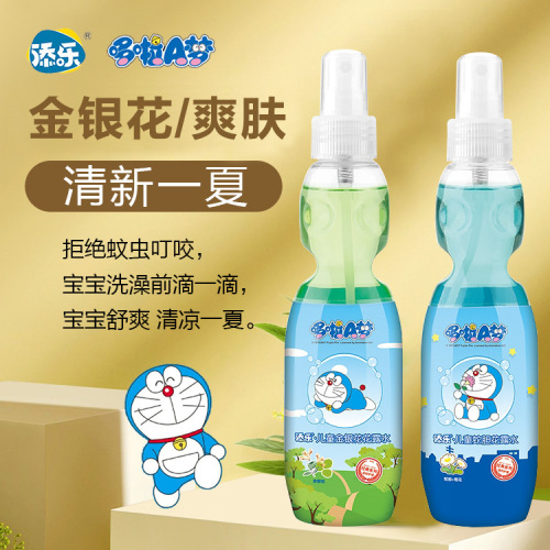 Wholesale Timle Doraemon toilet water 200ml children's baby snake gall honeysuckle fragrance spray cross-border Amazon