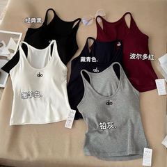 25新款早秋螺纹保暖吊带背心女时尚工字辣妹内搭显瘦美背外穿上衣