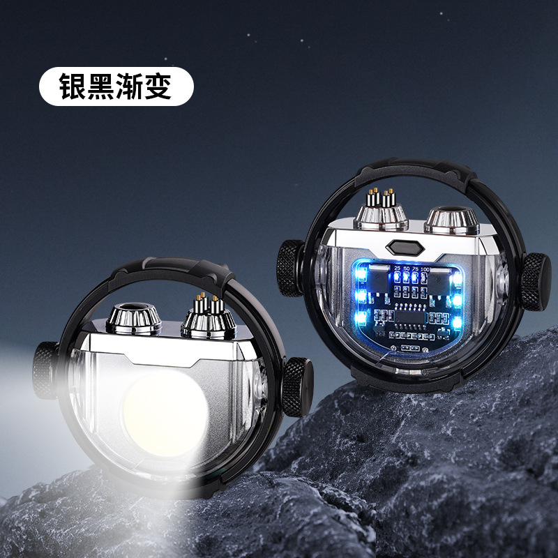 실버 블랙 그라디언트