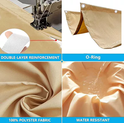 Retractable wave sunshade sail, Avtomobil yan çətirləri