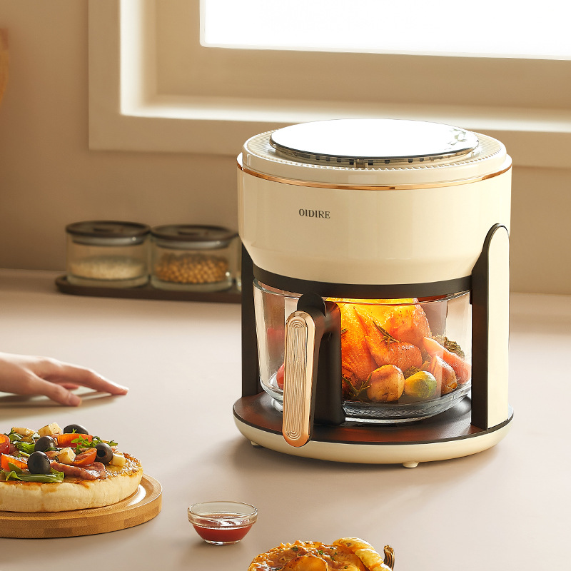 German OIDIRE air fryer household smart 2023 new large capacity oil-free all-glass visual electric fryer