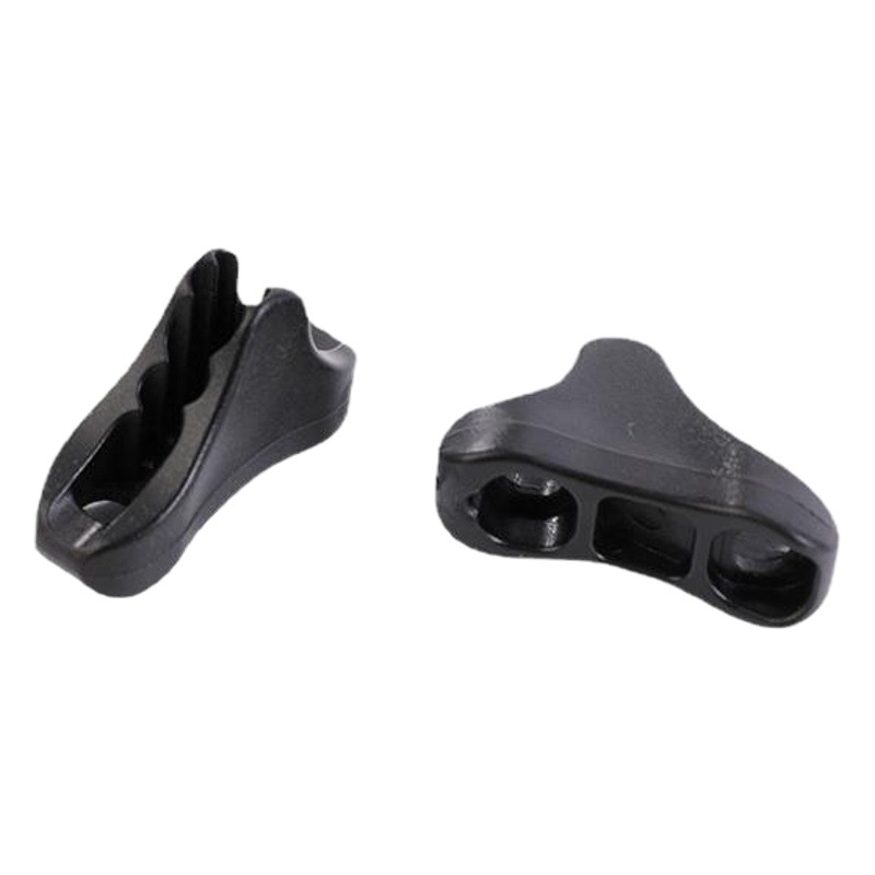 Open-air tent triangular plastic wind rope buckle black fixed buckle tent connection buckle outdoor camping fixed buckle