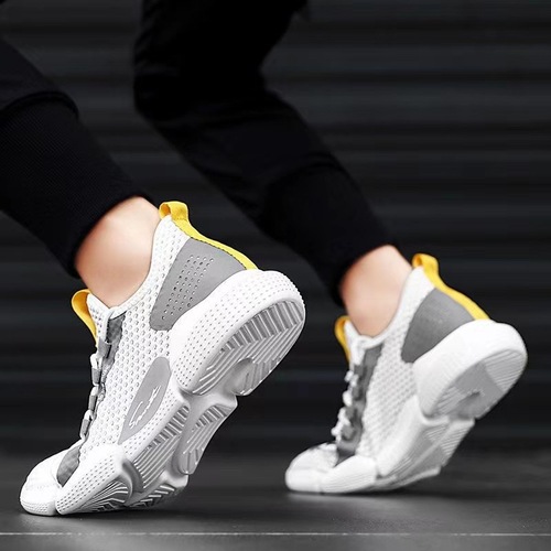 Outdoor Sports Men's Shoes Summer Breathable Casual Shoes  New Trendy Mesh Breathable Shoes Men's Running Shoes 