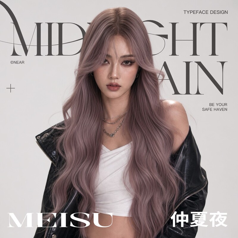 Direct Sale from the Manufacturer: Lace Front, Middle Parting, Large Waves, No Need for Hair Net, Realistic Hand-Tied Full Head Wig Direct Sale from the Manufacturer: Lace Front, Middle Parting, Large Waves, No Need for Hair Net, Realistic Hand-Tied Full Head Wig