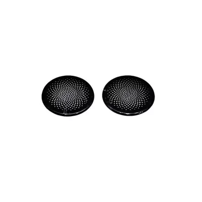 Dongfeng Nano 01 Audio Car interior film - two-pieces-of-black-titanium-front-pillar-horn-cover
