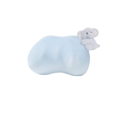 Waist support | Memory Foam Neck Pillow Plaid - plush-simple-memory-foam-headrest-blue-sticker-baby-elephant