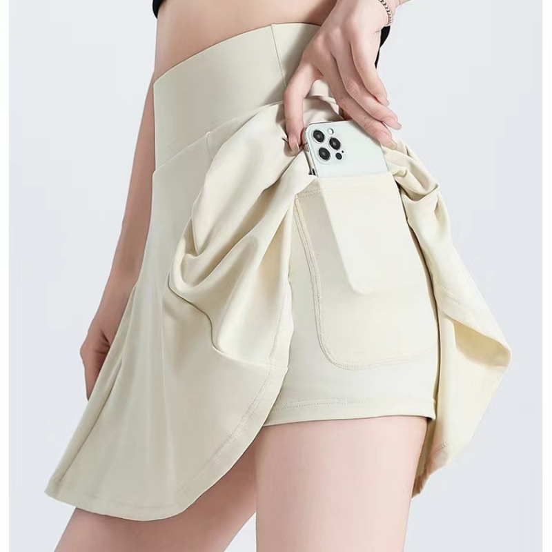 Velocidad de secado de pantalón deportivo bádminton mujeres verano para montar en bicicleta correr anti-perder pantalones cortos comercio cadena de suministro fábrica al por mayor