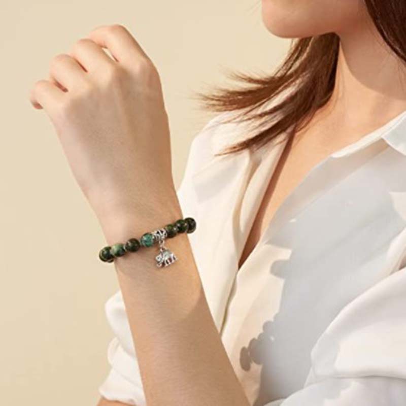 Fashion Elephant natural stone Beaded Bracelets