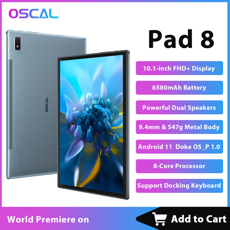 OSCAL PAD 8 tablet blackview brand 10.1inch FHD support docking keyboard OSCAL PAD 8 tablet blackview brand 10.1inch FHD support docking keyboard