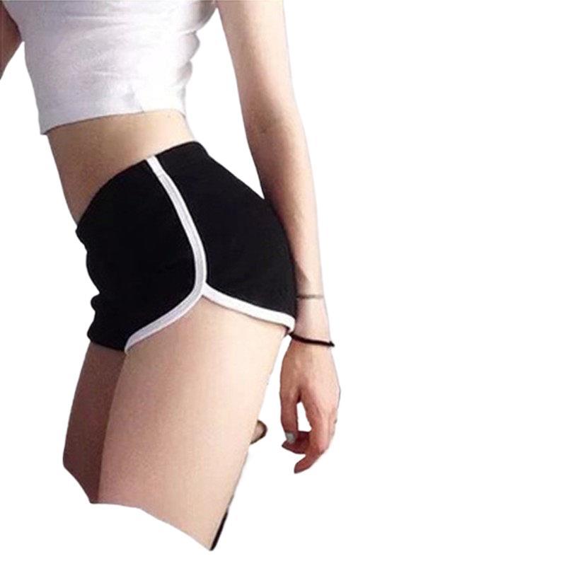 Shorts Deportivos de Yoga para Mujer de Elastano, Elásticos y Delgados, para Yoga y Gimnasio