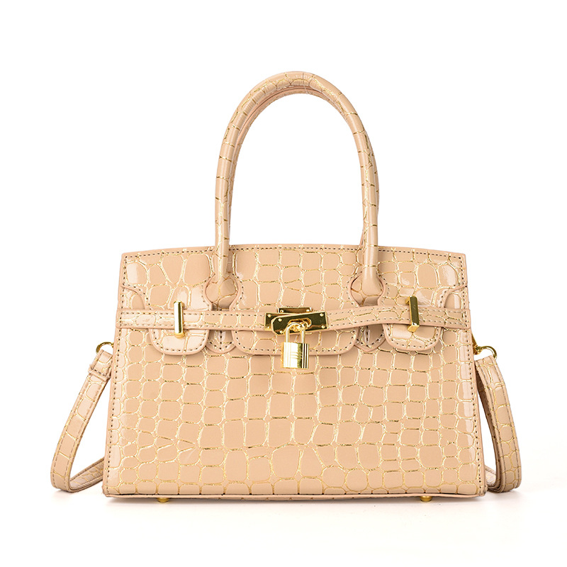 Bolsas de cocodrilo de alta calidad para mujeres 2024 nueva moda bolsas portátiles de moda Kylie bolsas de oro de inclinación universal bolsas grandes