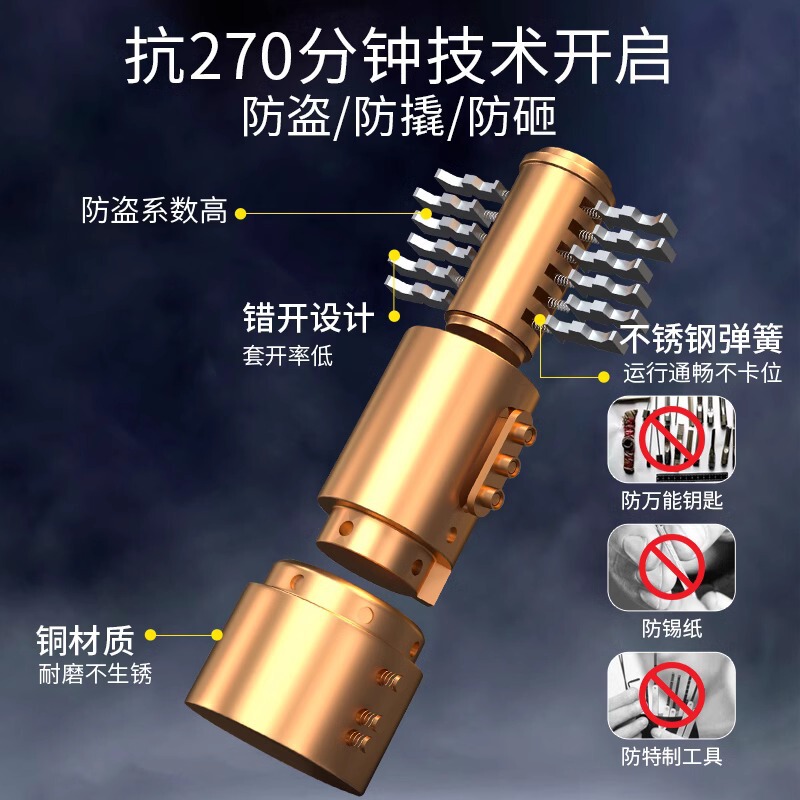 自行车锁防盗抗剪山地车锁加长链子锁门锁电动车摩托车通用链条锁|undefined