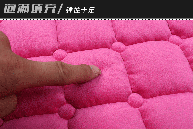 Plush cushion winter warm non-slip car cushion factory outlet