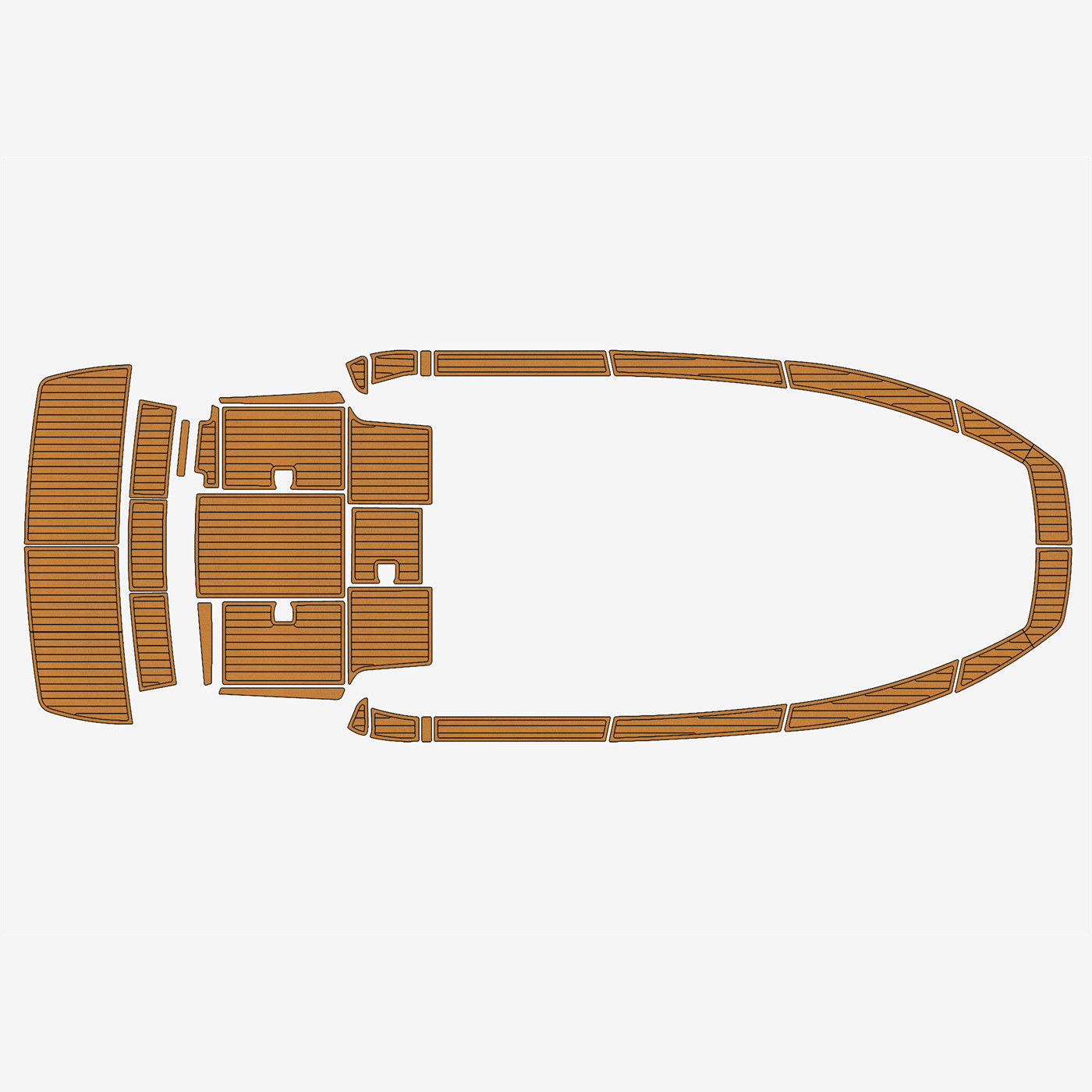 2004 rod man 900 EVA Teak Marine Foam Floor