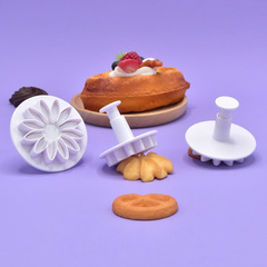 3 pieces African Daisy Spring Mold, Sunflower Candy Flower Shape Printing Mold, Direct Manufacturer Supply, Original Factory