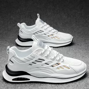 Summer Breathable Platform Sneakers, Unisex, Mesh Upper, Casual Running Shoes
