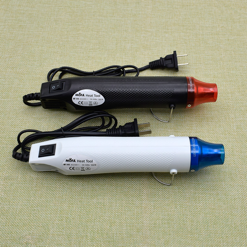 Pistola de Aire Caliente Manual 300W para DIY y Cerámica Blanda