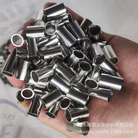 304 不锈钢管空心钢管内径1 2 3 4 5 6mm定尺切割圆套管衬套垫圈
