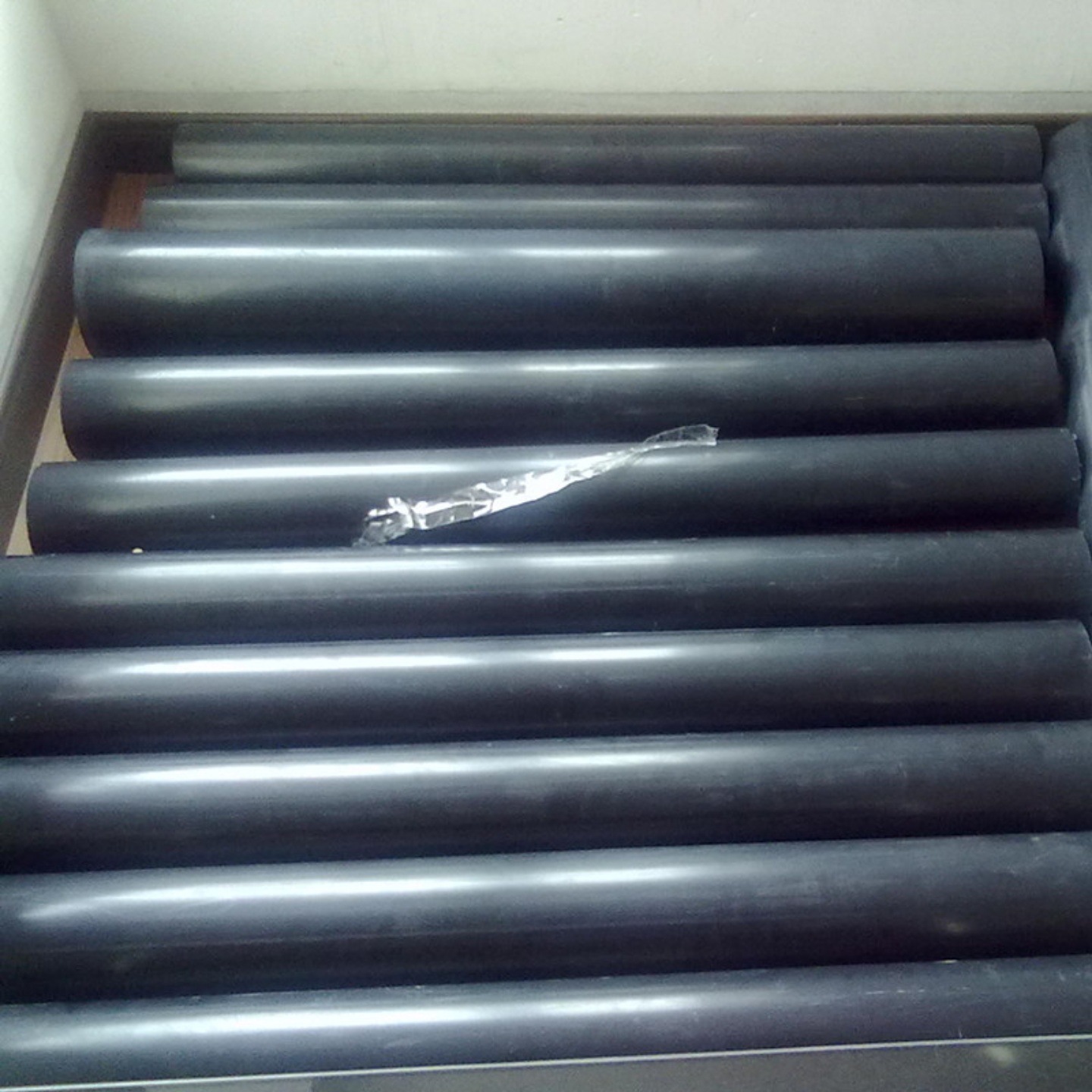 德国劳士领黑色PA6G加二硫化钼尼龙棒直径100mmPA6G+MOS2尼龙板