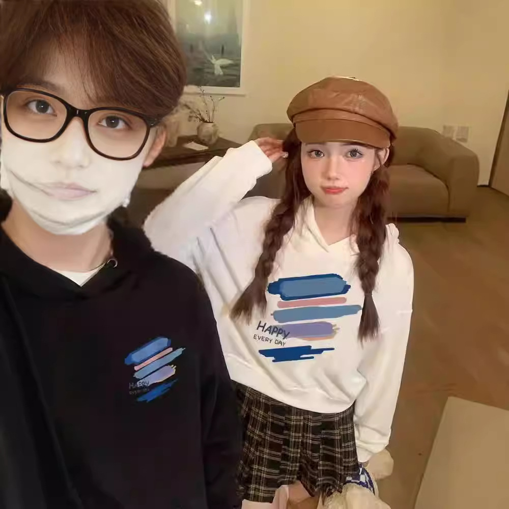 이른 가을 연인 의류 조끼 봄과 겨울 시즌 2024 새로운 하이 엔드 느낌 작은 슈퍼 화재 조수 브랜드는 세트 같지 않습니다