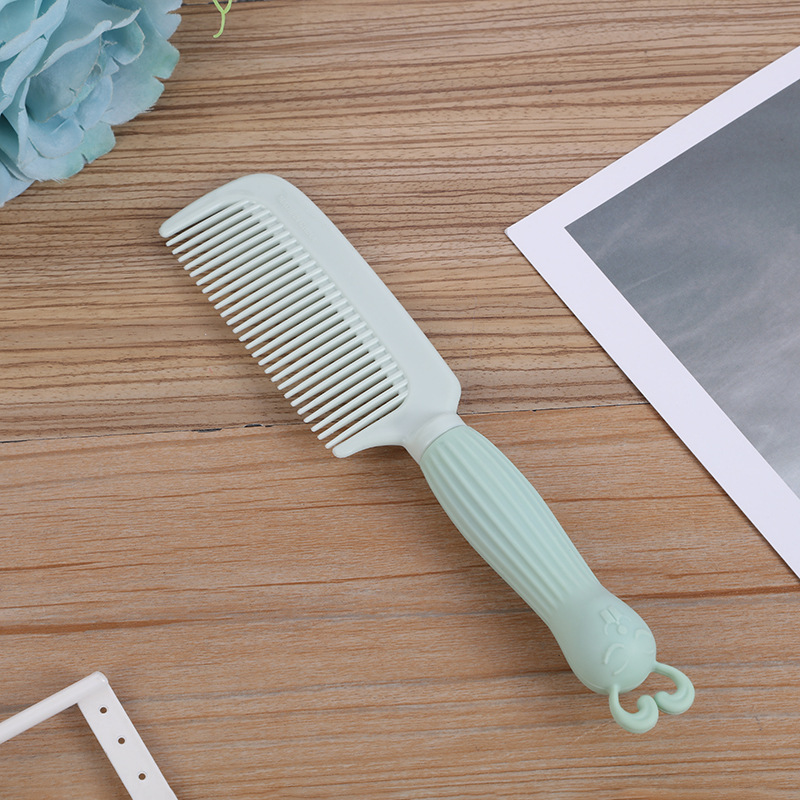 Peine de dibujos animados lindo pelo de conejo peine estilo coreano chica anti-estática adultos niños plástico rollo peine del pelo