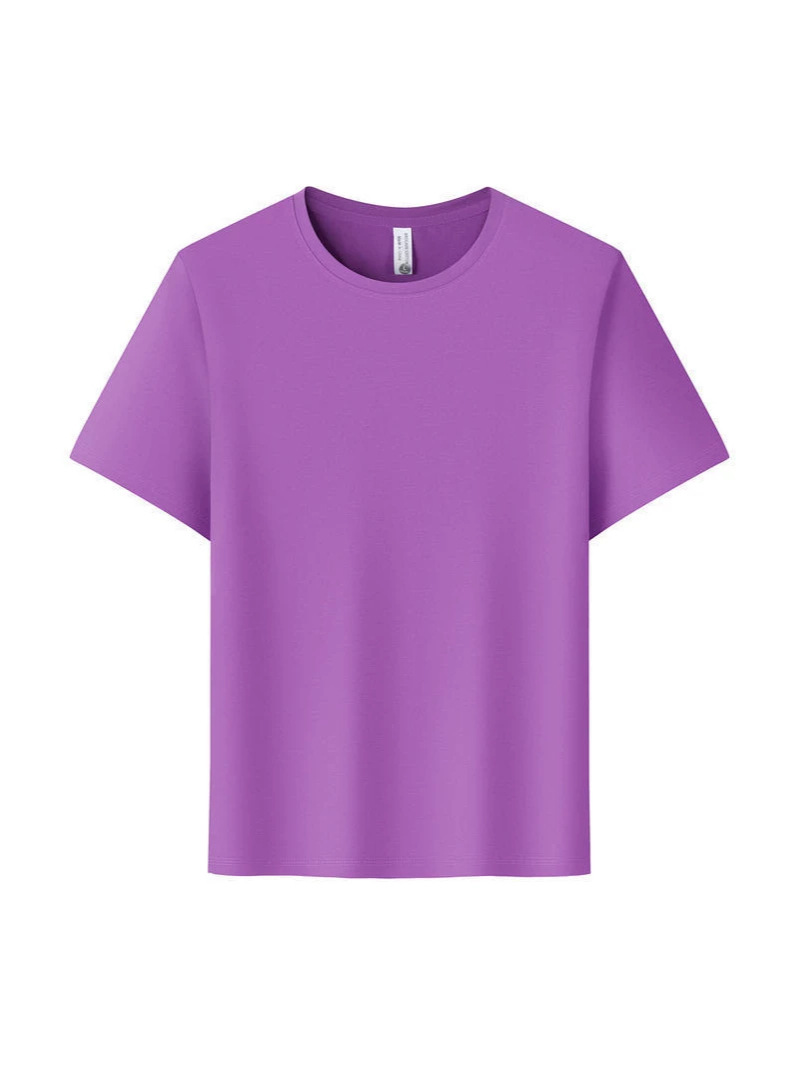 Camiseta cultural de cuello redondo de publicidad Disan algodón antibacteriano ropa deportiva de trabajo de verano de secado rápido camiseta de manga corta logotipo personalizado