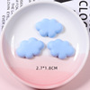 Resin, cute accessory, wipes with glass, garbage can, phone case, decorations, cloud