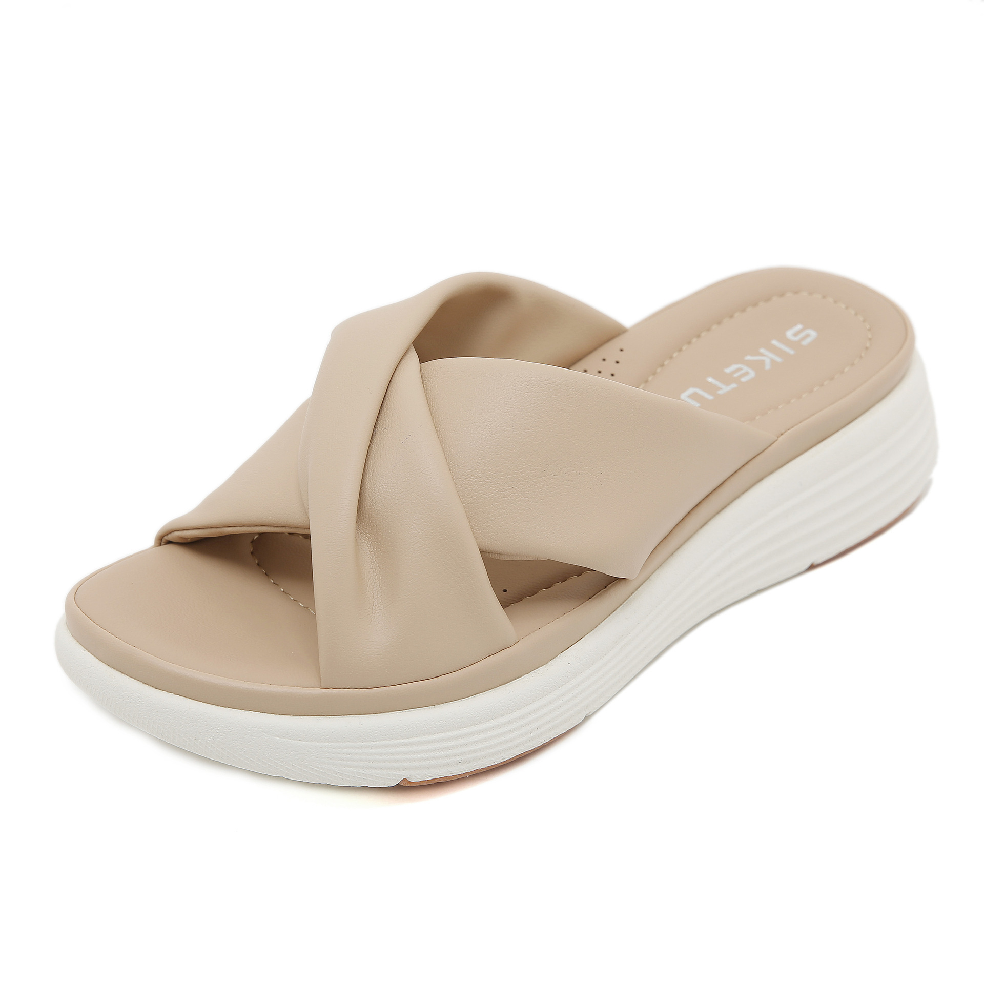 V360 - 5 Amazon nuevo 2025 Europa y los Estados Unidos zapatillas frías transfronterizas de gran tamaño ligeras dulces zapatillas gruesas al por mayor