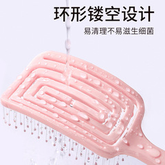 Bones Comb Women's Oil Hair Style Hair Comb Wholesale High Crown Volume Mosquito Incense Big Curved Comb Massage Comb