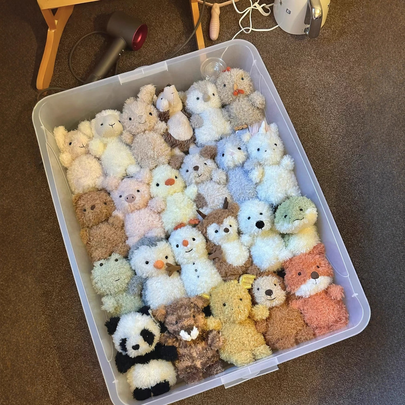 jellycat英国Little卷毛小动物系列公仔抓机娃娃婚礼抛洒毛绒玩具|undefined