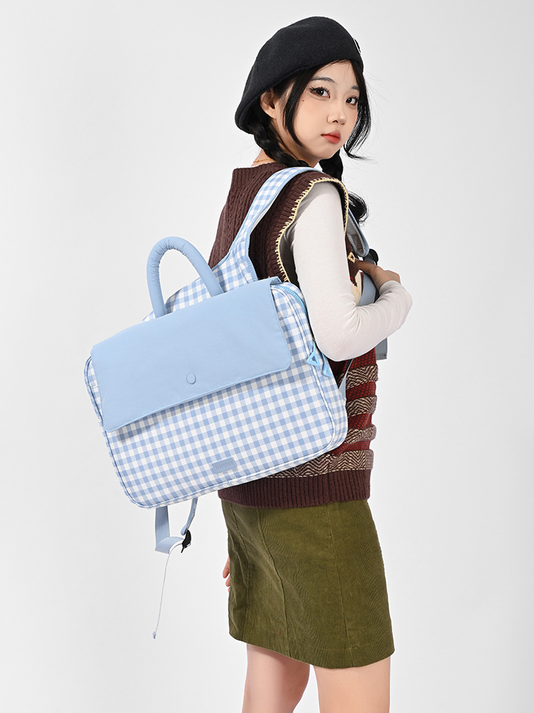 Mochila Multiuso para Computadora Portátil de Tela Impermeable y Anticaídas para iPad